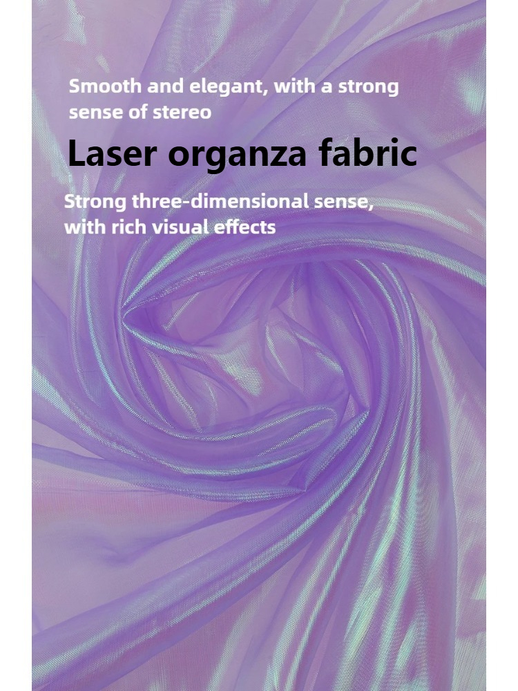 Industrial Laser Welding - Organza Fabric Transparent Laser By The