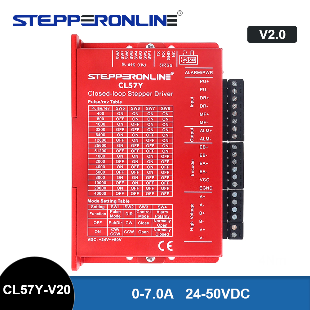 Stepper Driver Cnc - STEPPERONLINE CL57Y V2.0 Nema 23 Closed