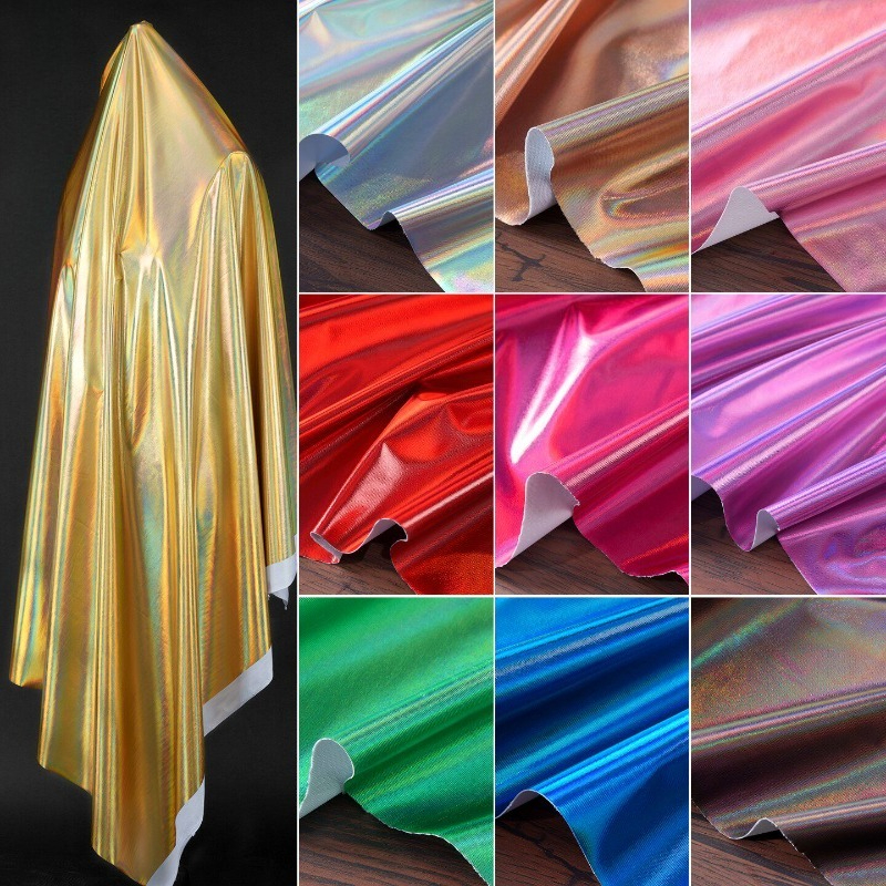 Industrial Laser Welding - Glossy Laser Iridescent Fabric for Soft