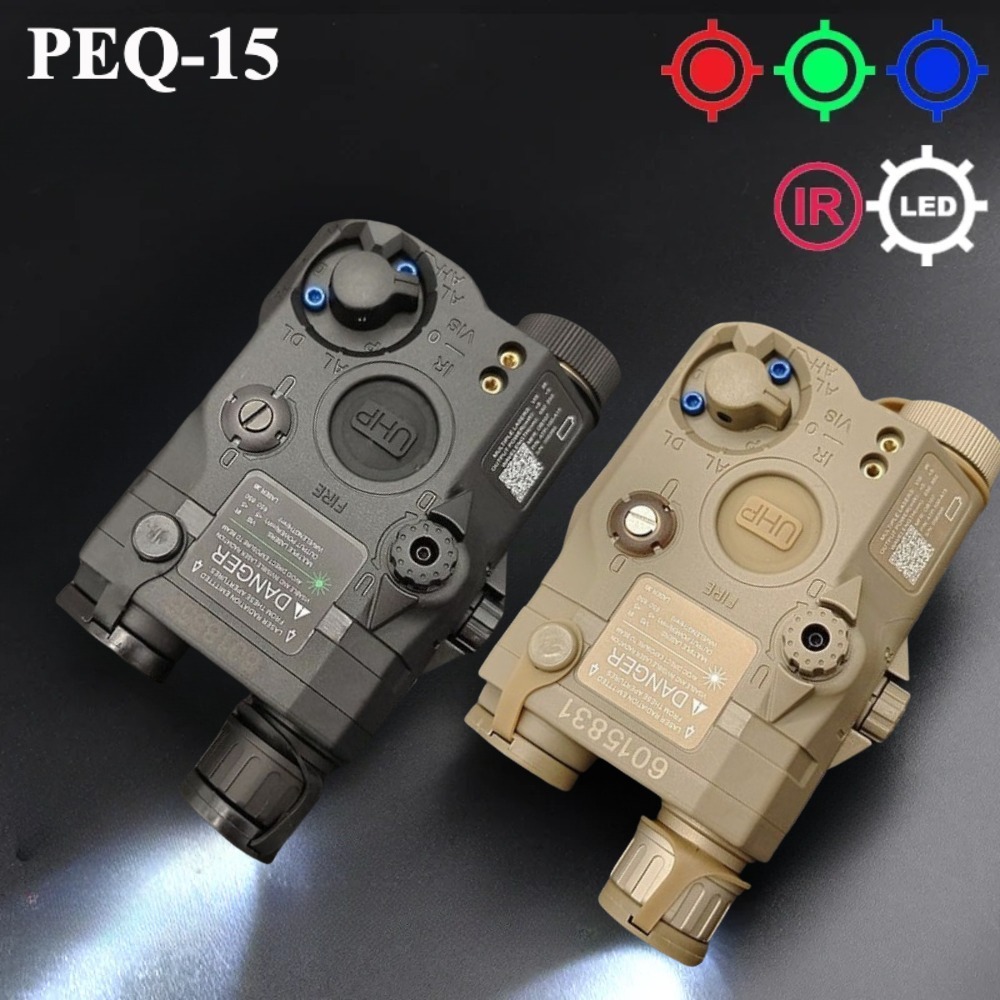 Industrial Green Laser - PEQ-15 Airsoft Red Green Dot Laser