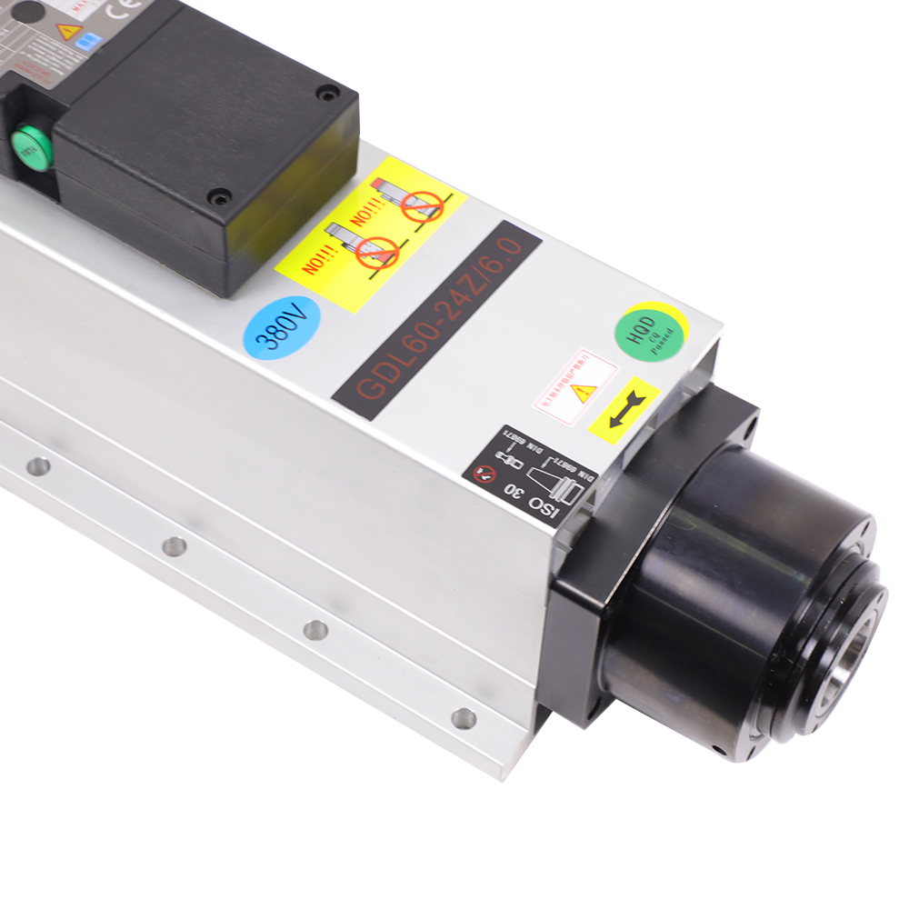 Air Cooling 6Kw ISO30 High Spe - Cnc Spindle Motor のレビューと価格