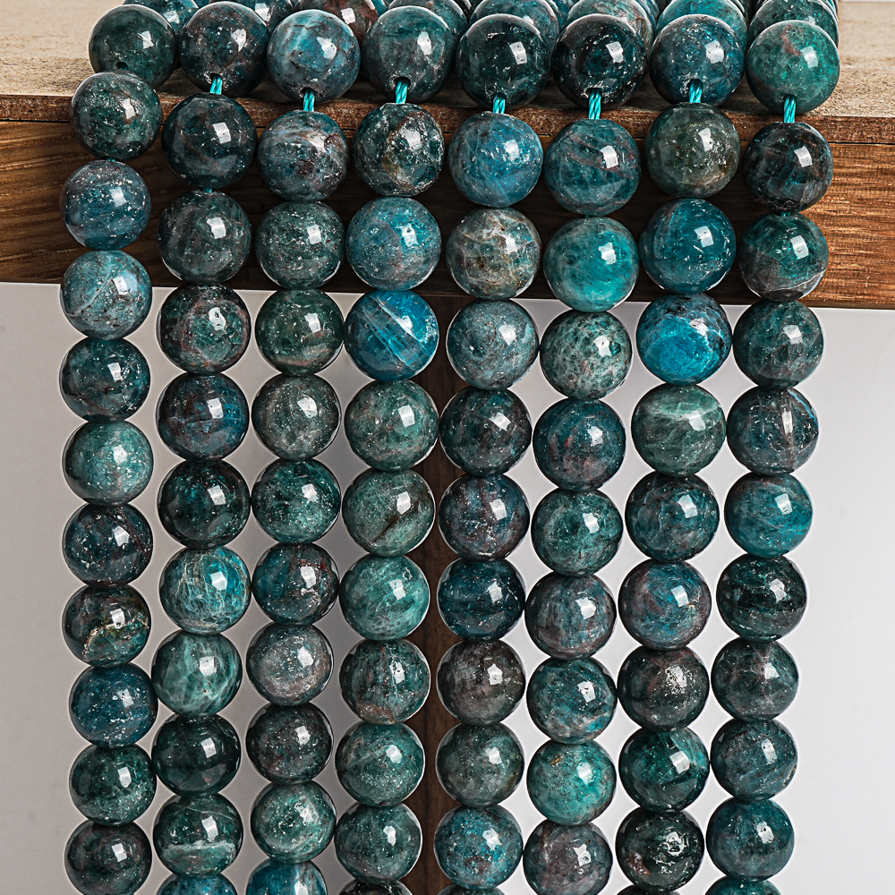 7-8/10mm Natural Apatite Gemst - Industrial Green Laser のレビューと価格