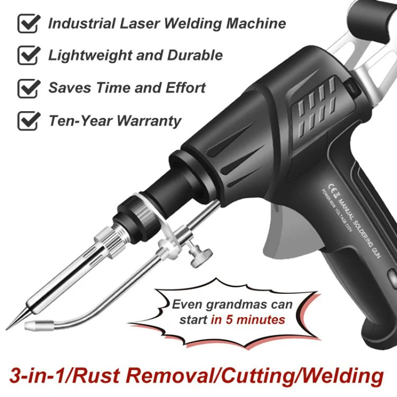 Industrial Grade Soldering Gun - Industrial Laser Soldering Iron のレビューと価格