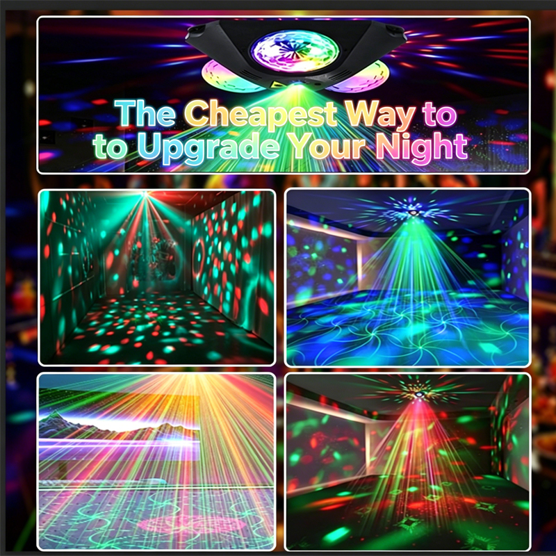 4 in 1 Powerful DJ Laser Strob - Industrial Laser Projector のレビューと価格