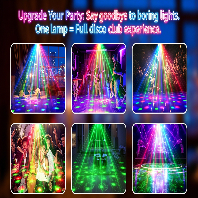 4 in 1 Powerful DJ Laser Strob - Industrial Laser Projector のレビューと価格