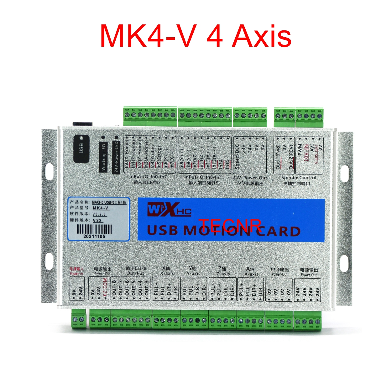 XHC Mach3 MKX-V 3 4 6 axis USB - Breakout Board Mach3 のレビューと価格
