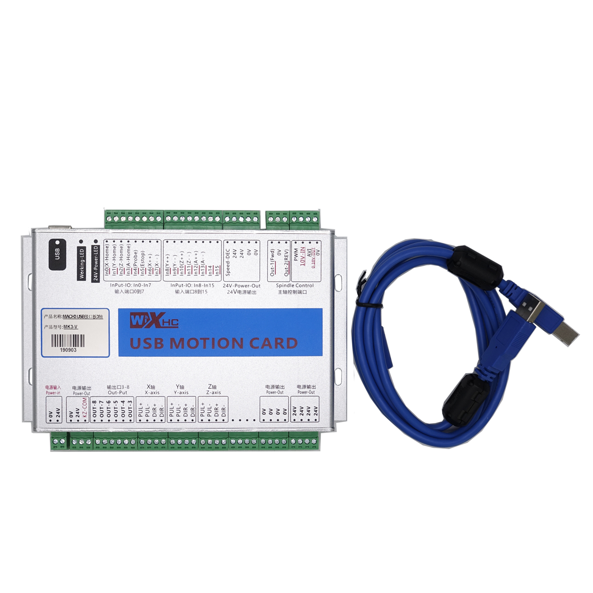 XHC Mach3 MKX-V 3 4 6 axis USB - Breakout Board Mach3 のレビューと価格