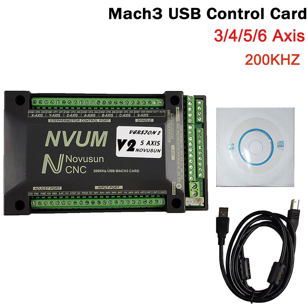NVUM Mach3 USB Card 200KHz CNC - Breakout Board Mach3 のレビューと価格