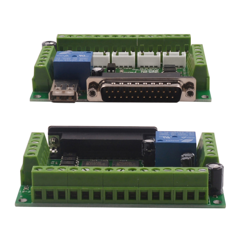 1Set 5 Axis CNC Interface Adap - Breakout Board Mach3 のレビューと価格