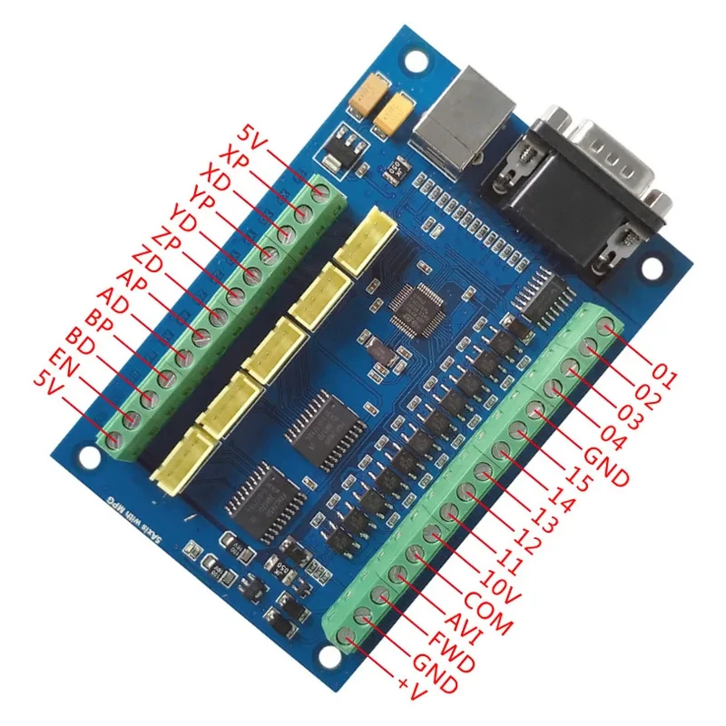 CNC MACH3 USB 5 Axis 100KHz US - Breakout Board Mach3 のレビューと価格