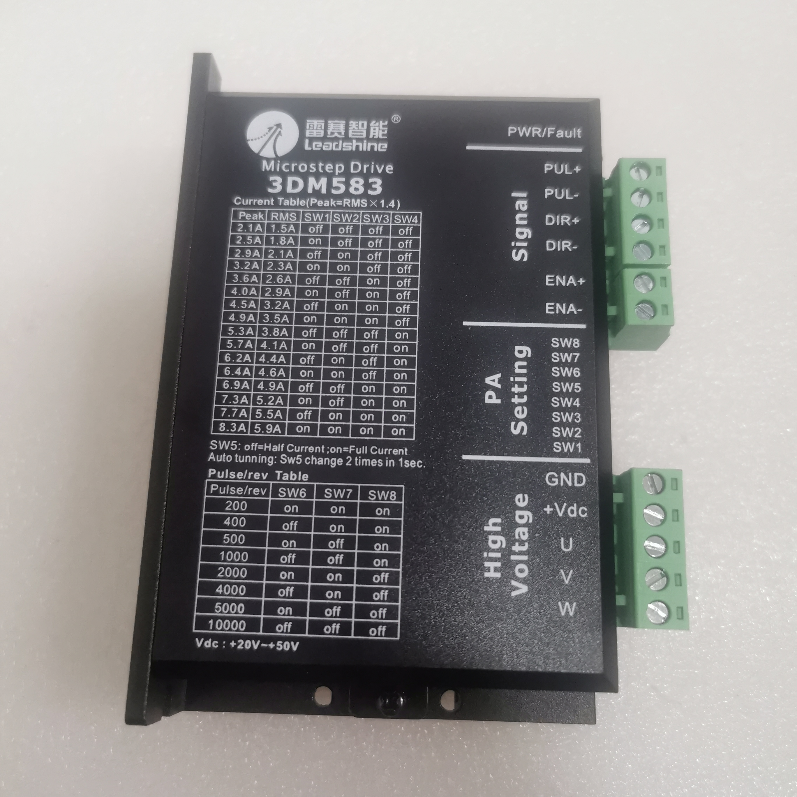 Leadshine 3DM583 3-Phase Stepp - Stepper Driver Cnc のレビューと価格