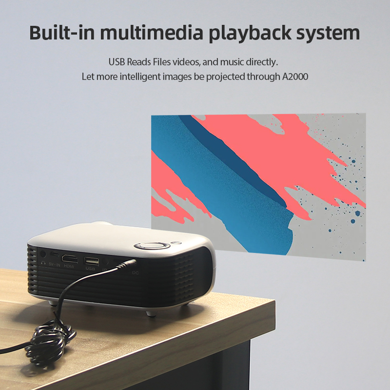 A2000 Mini Projector Portable  - Industrial Laser Projector のレビューと価格
