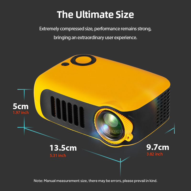 A2000 Mini Projector Portable  - Industrial Laser Projector のレビューと価格