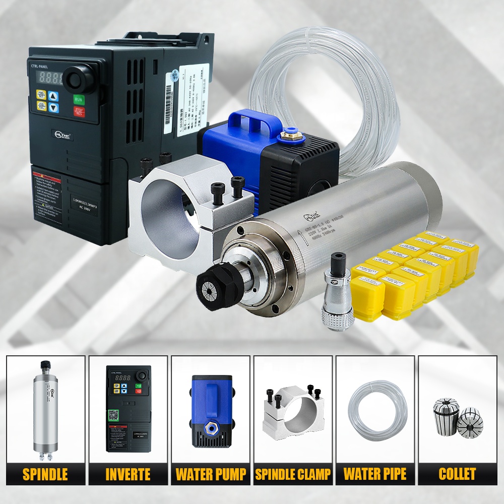 220V ER20 2.2kw 80mm Water Coo - Cnc Spindle Motor のレビューと価格