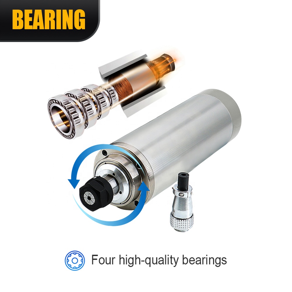 220V ER20 2.2kw 80mm Water Coo - Cnc Spindle Motor のレビューと価格
