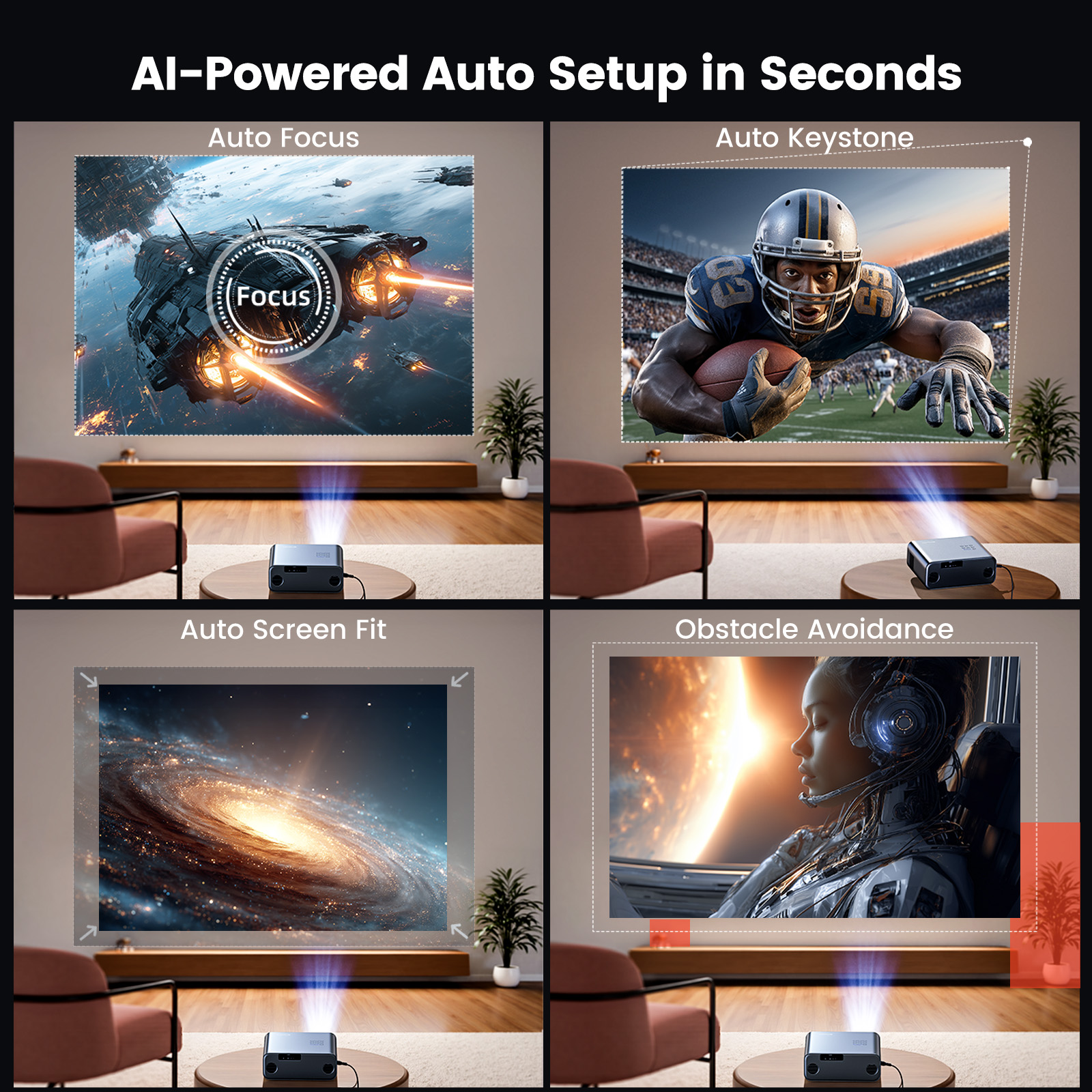 WIMIUS 1200 ANSI Projector 4K  - Industrial Laser Projector のレビューと価格