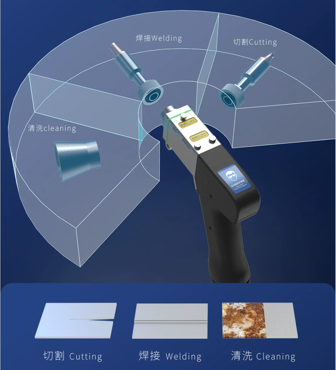 HGTECH 3-in-1 Handheld Laser W - Industrial Grade Laser Welder のレビューと価格
