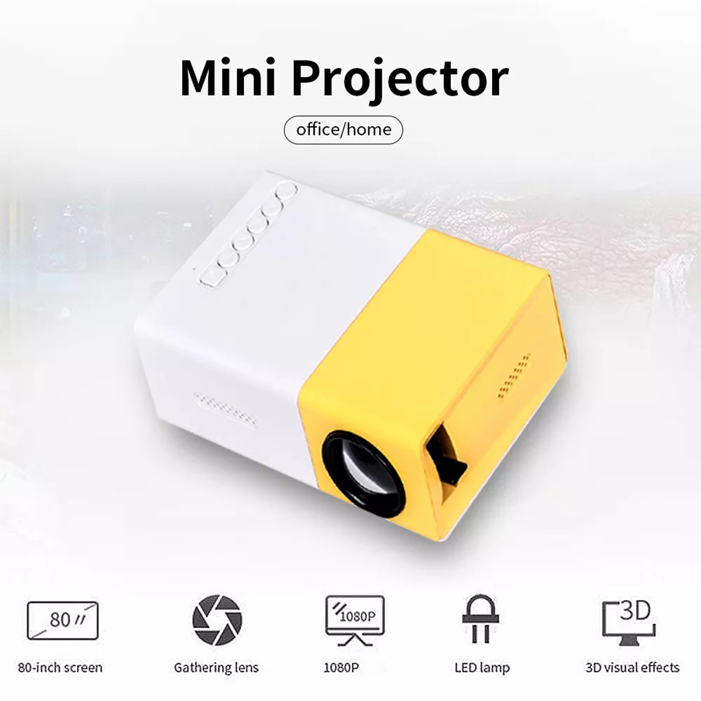 YG300 MINI Projector Portable  - Industrial Laser Projector のレビューと価格