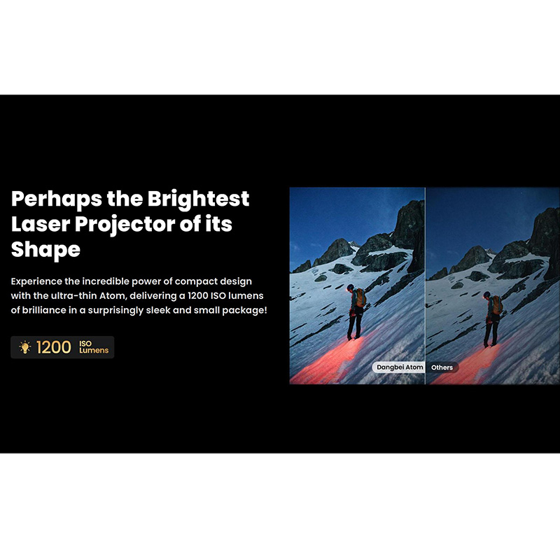 Dangbei ATOM Laser Projector F - Industrial Laser Projector のレビューと価格