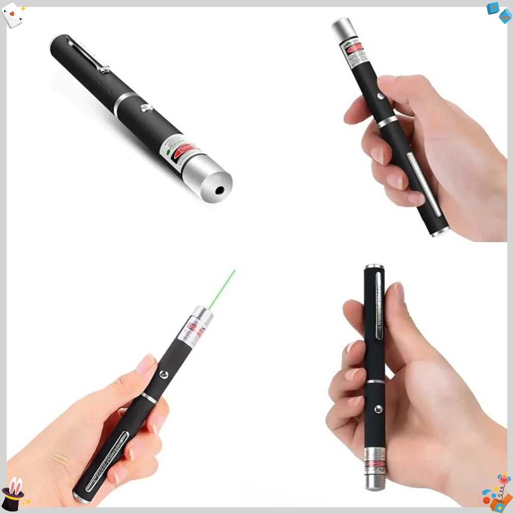 3-Piece Laser-Pen Set Green Bl - Industrial Green Laser のレビューと価格