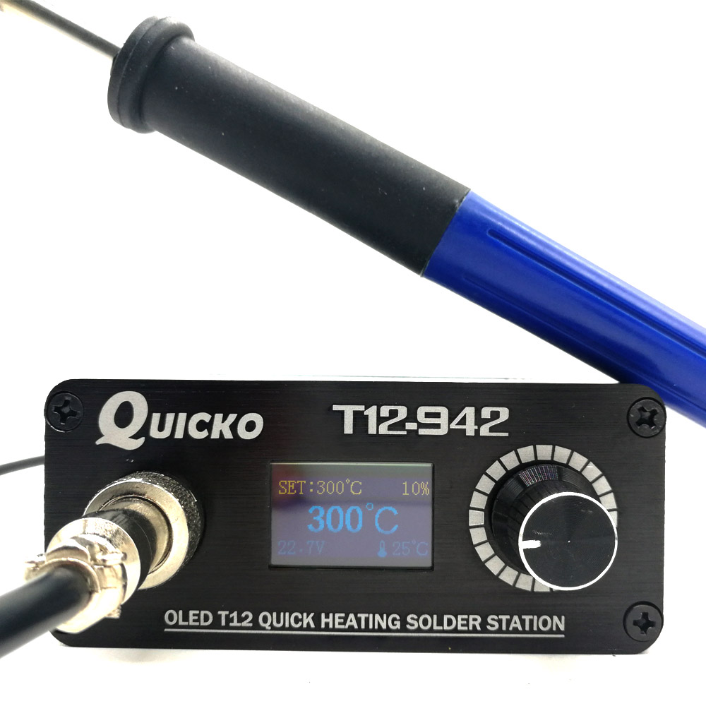 QUICKO MINI T12 STC OLED Digit - Industrial Laser Soldering Iron のレビューと価格