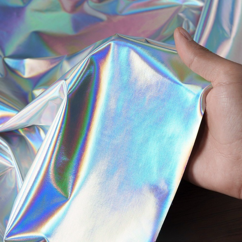 Glossy Laser Iridescent Fabric - Industrial Laser Welding のレビューと価格