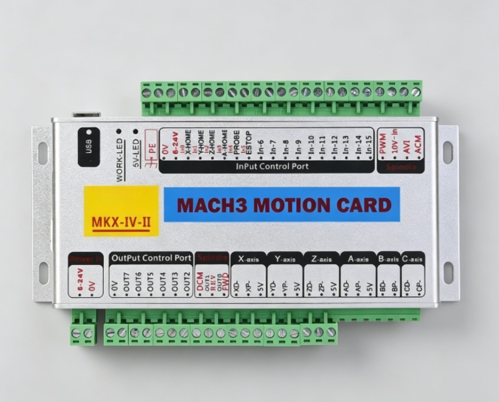 MK4-IV 4-Axis USB Motion Card  - Breakout Board Mach3 のレビューと価格