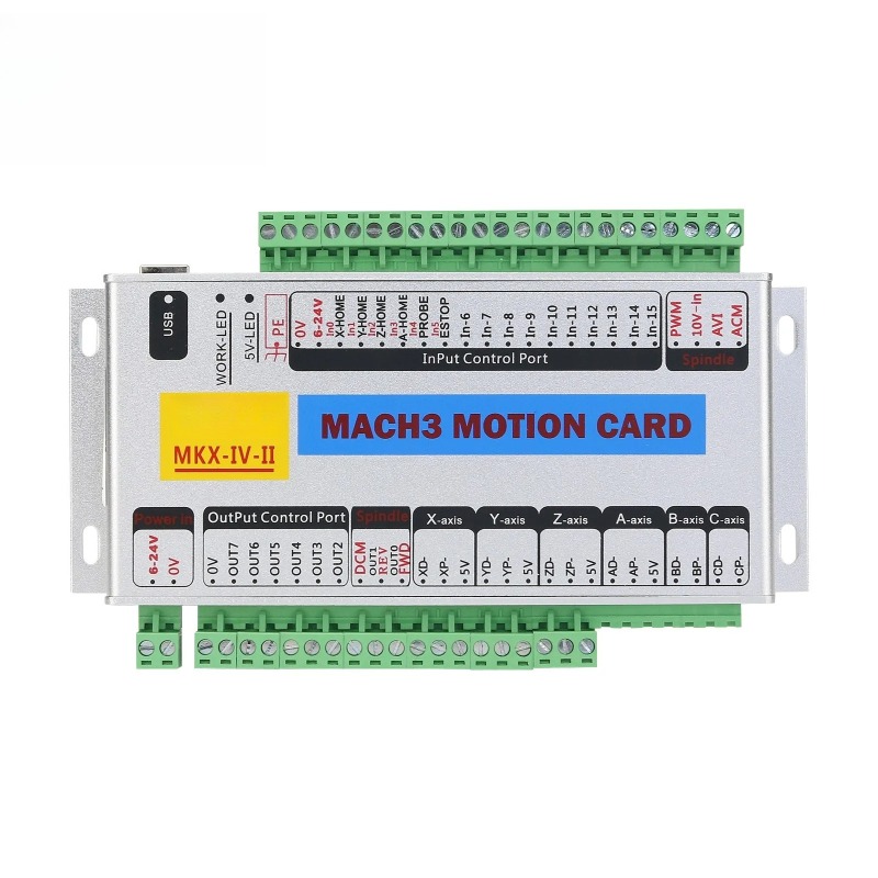 MK4-IV 4-Axis USB Motion Card  - Breakout Board Mach3 のレビューと価格
