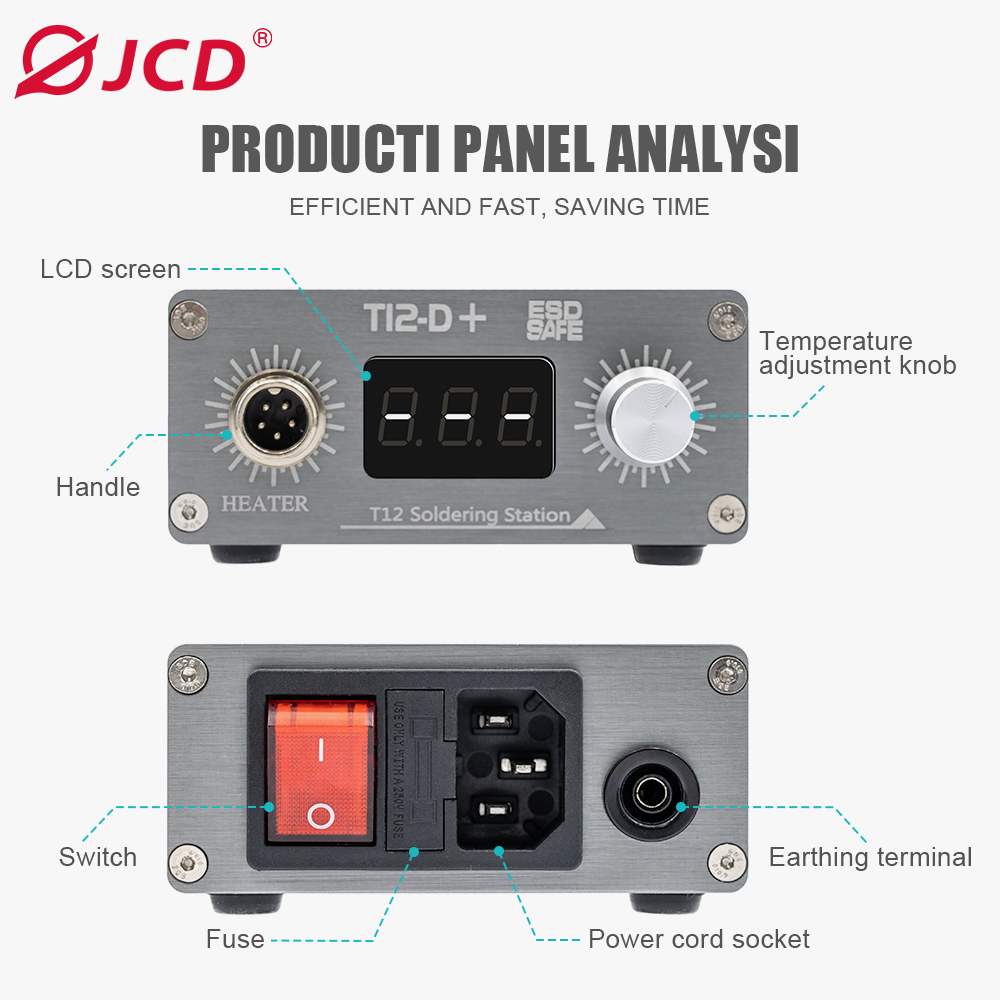 JCD T12-D PLUS Soldering Stati - Industrial Laser Soldering Iron のレビューと価格