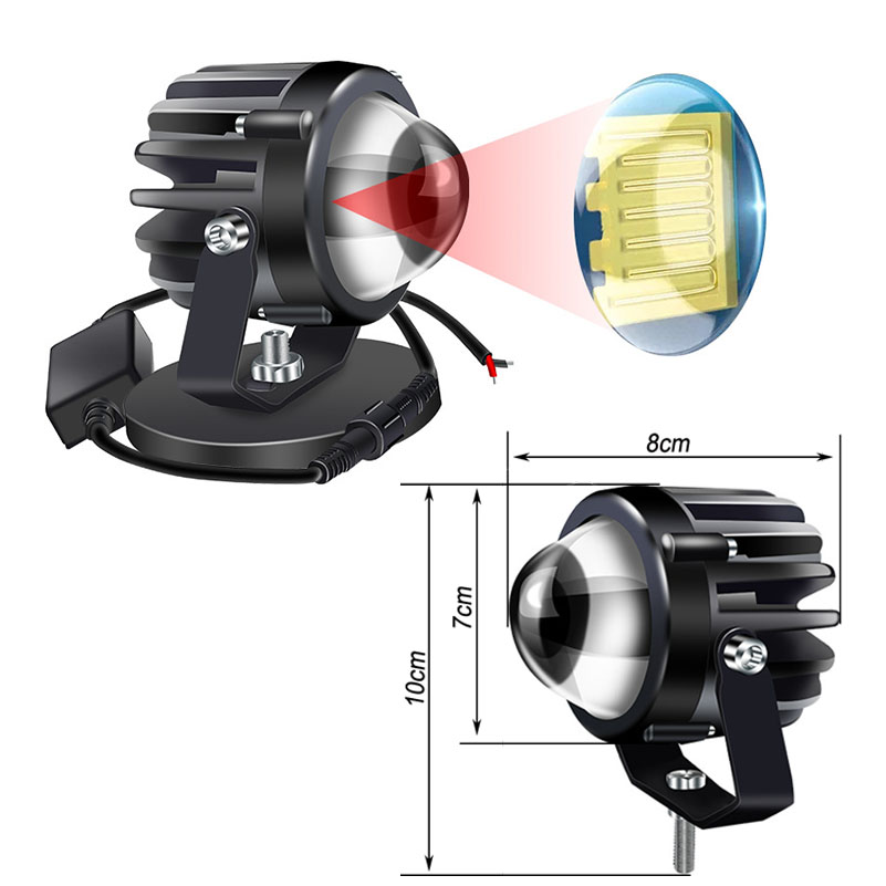 12V-80V Universal LED Laser Sp - Laser Focus Lens のレビューと価格