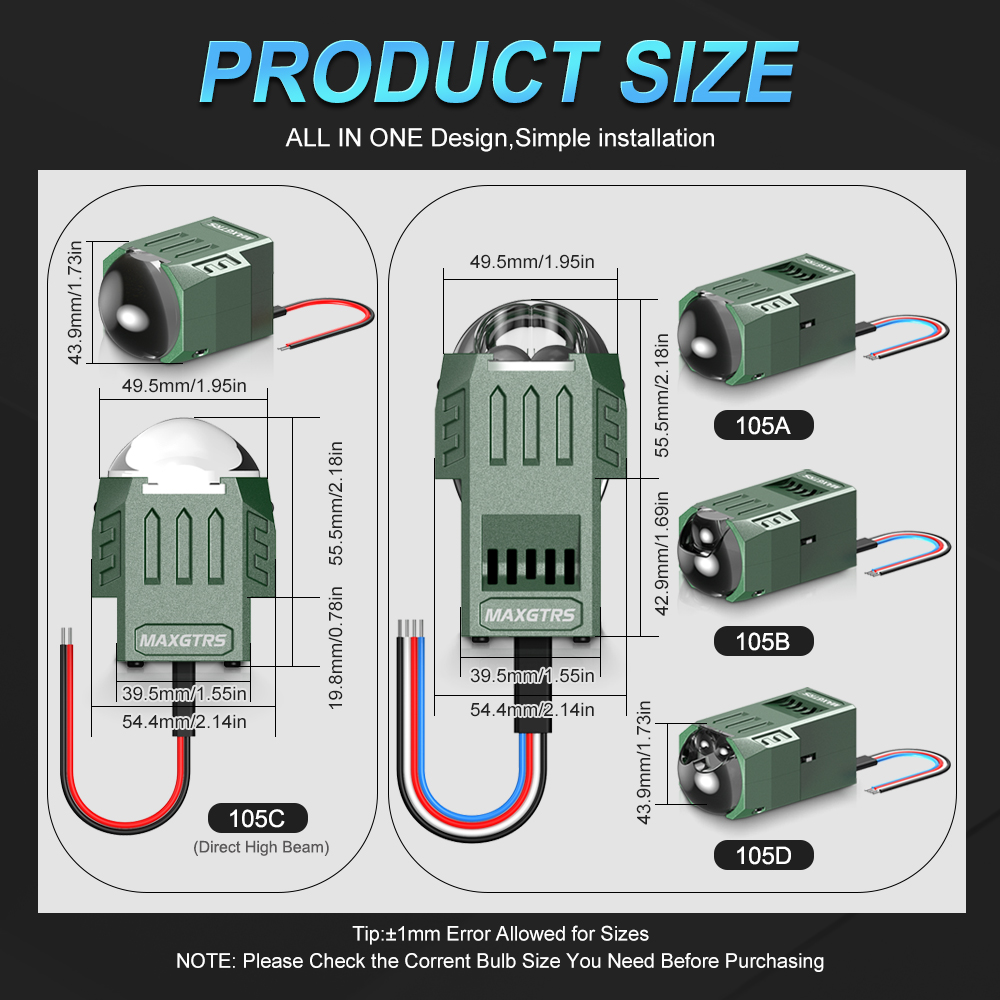 Double Laser 1.5inch Bi Led Mo - Laser Focus Lens のレビューと価格