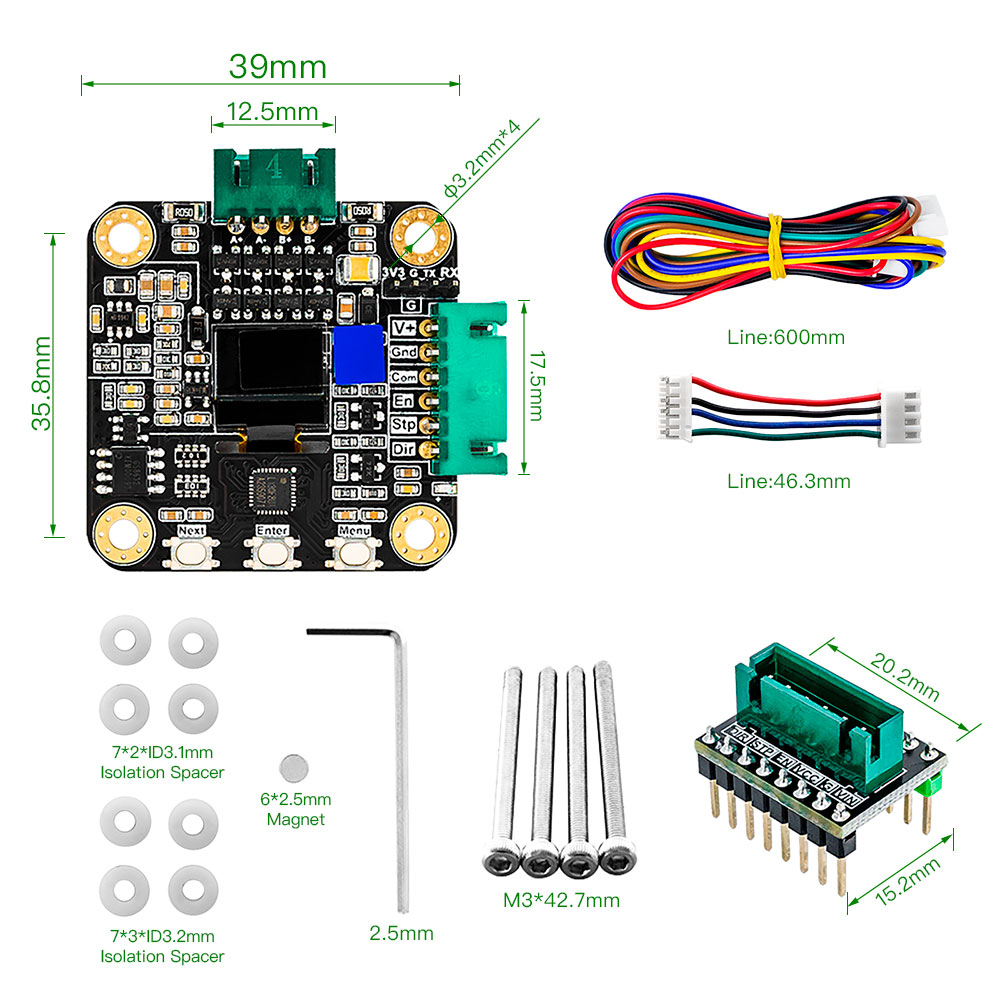 Makerbase MKS SERVO42C PCBA NE - Stepper Driver Cnc のレビューと価格