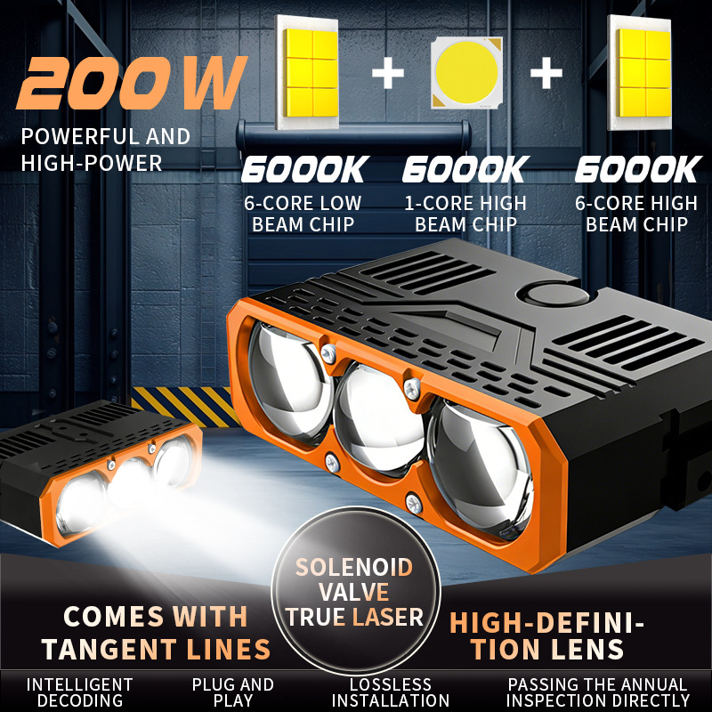 200W 3-Eye Lens High Power Las - Laser Focus Lens のレビューと価格