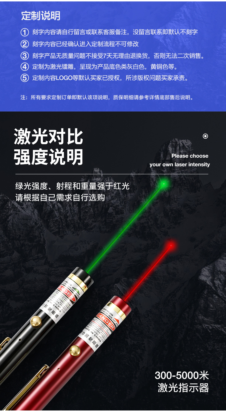 USB Mini Green Laser LED Cute  - Industrial Green Laser のレビューと価格