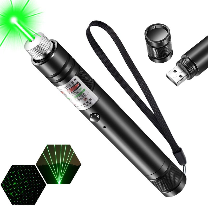 USB Rechargeable Mini Laser Po - Industrial Green Laser のレビューと価格