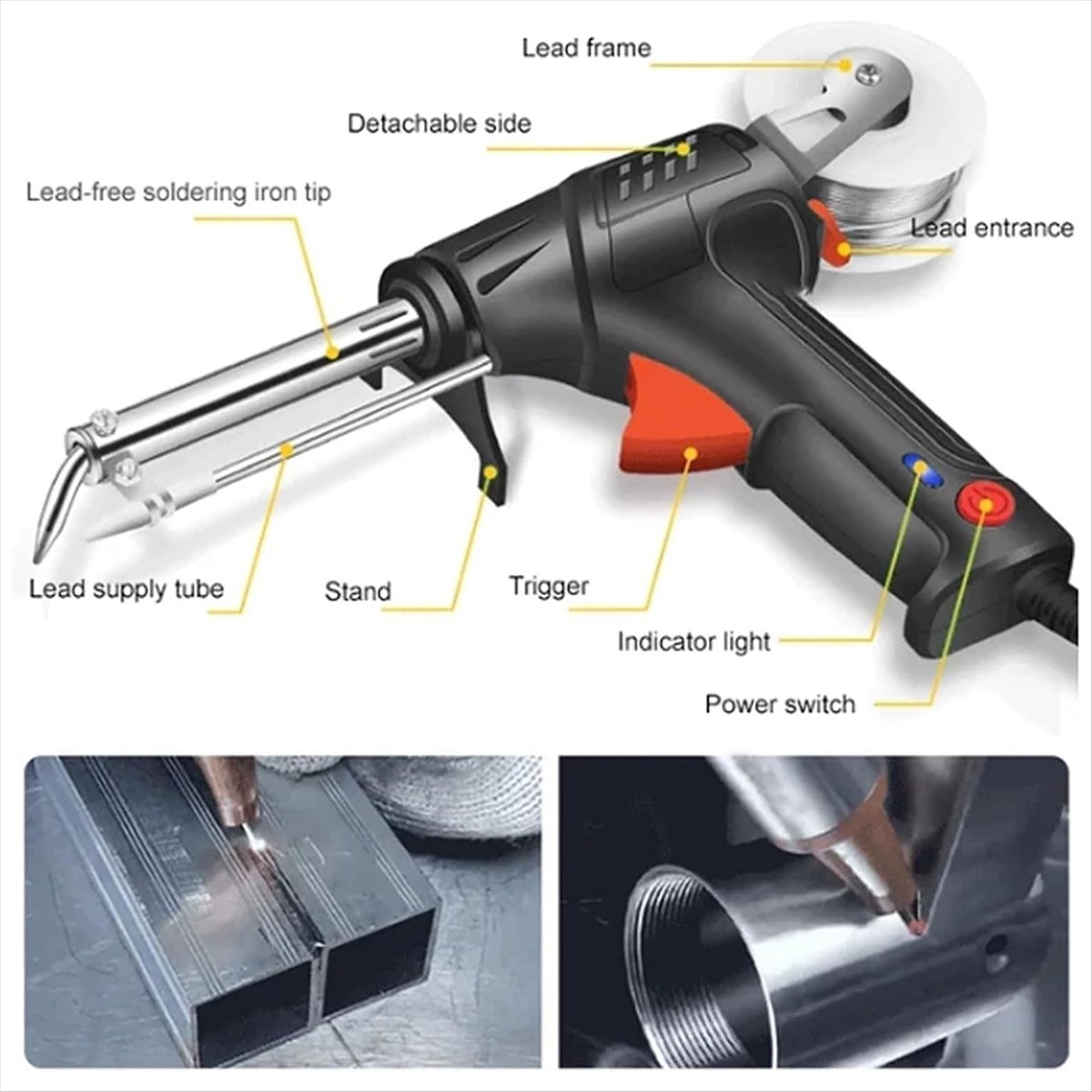 A69T Internally Heated Industr - Industrial Grade Laser Welder のレビューと価格