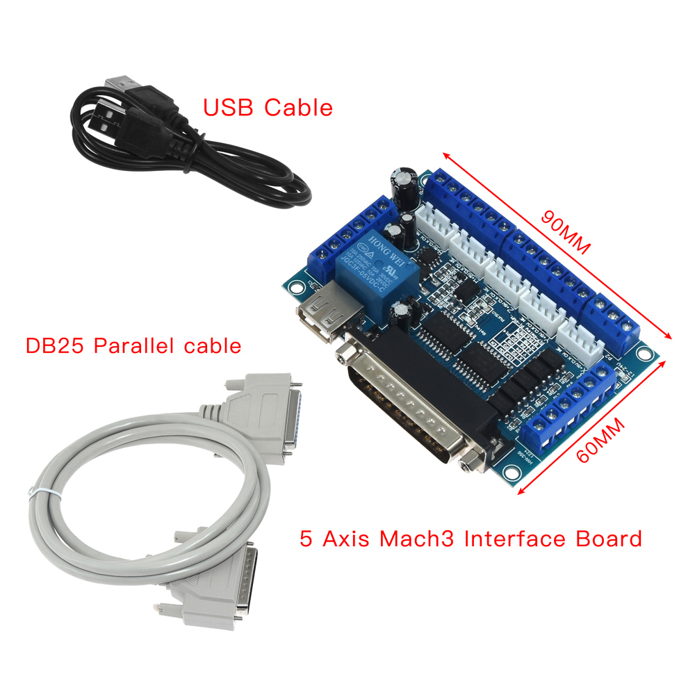 5 Axis CNC MACH3 Breakout Boar - Breakout Board Mach3 のレビューと価格
