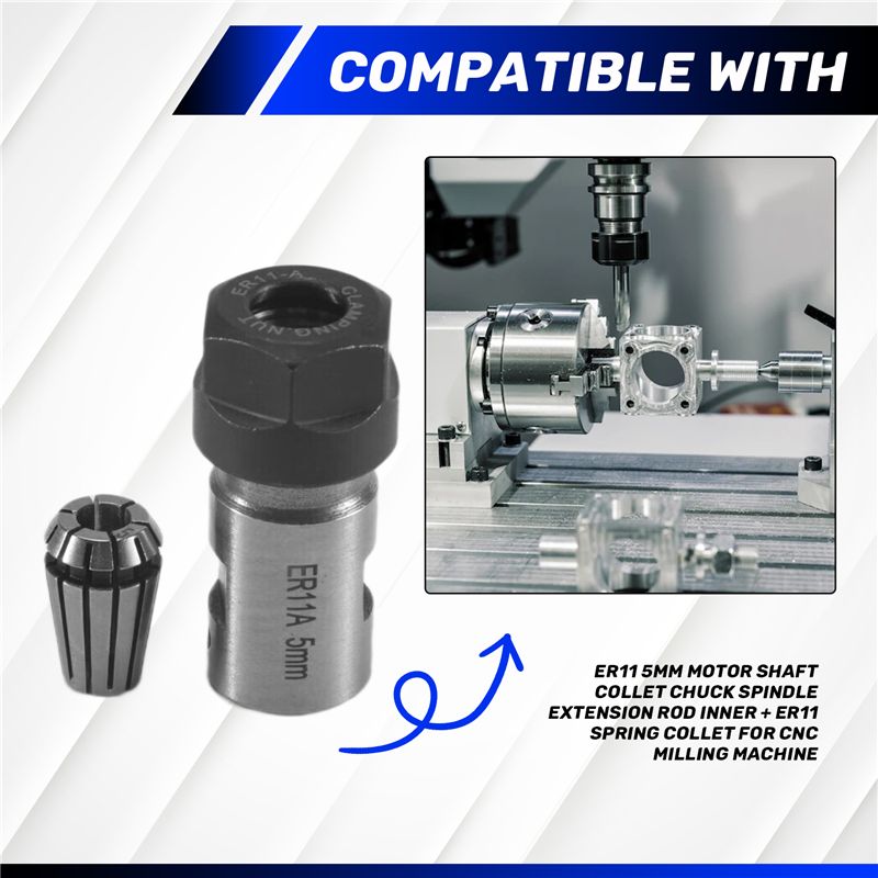 Top Sale Er11 5Mm Motor Shaft  - Cnc Spindle Motor のレビューと価格