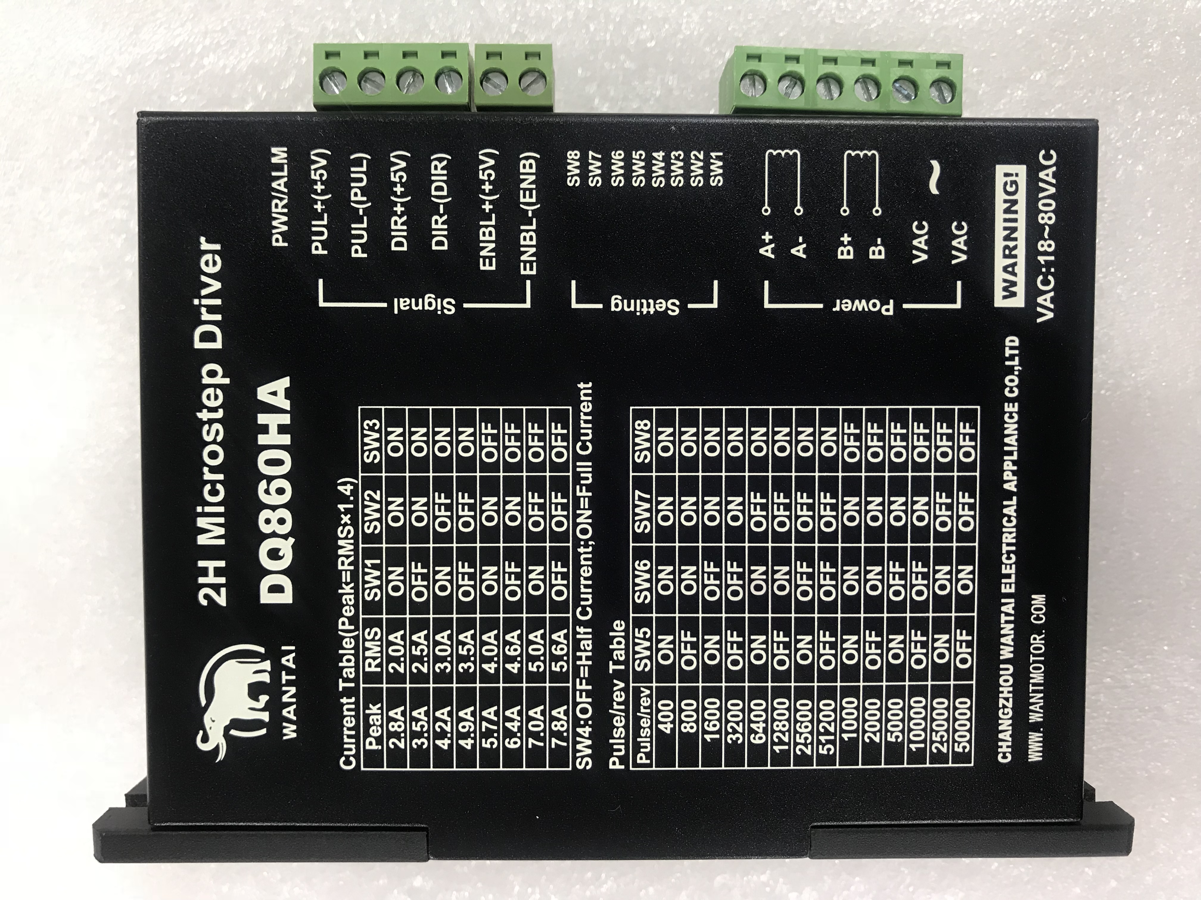 AC&DC! Wantai Stepper Motor Dr - Stepper Driver Cnc のレビューと価格