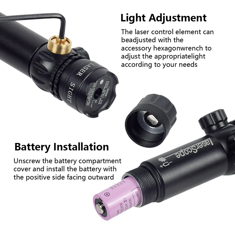 Red Green Laser Dot Aluminum A - Industrial Green Laser のレビューと価格