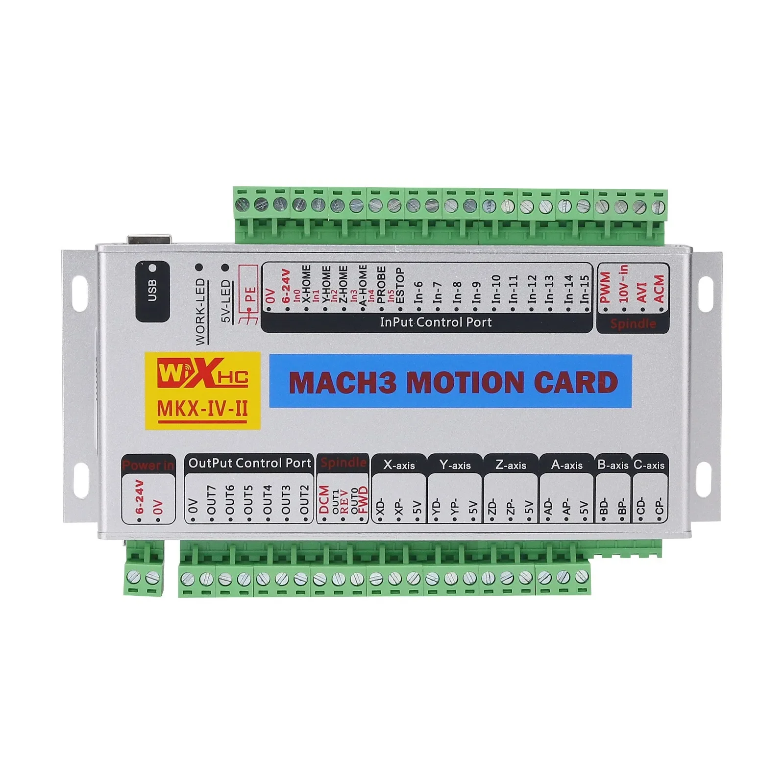 MK4-IV Mach3 Motion Card 4-sAx - Breakout Board Mach3 のレビューと価格