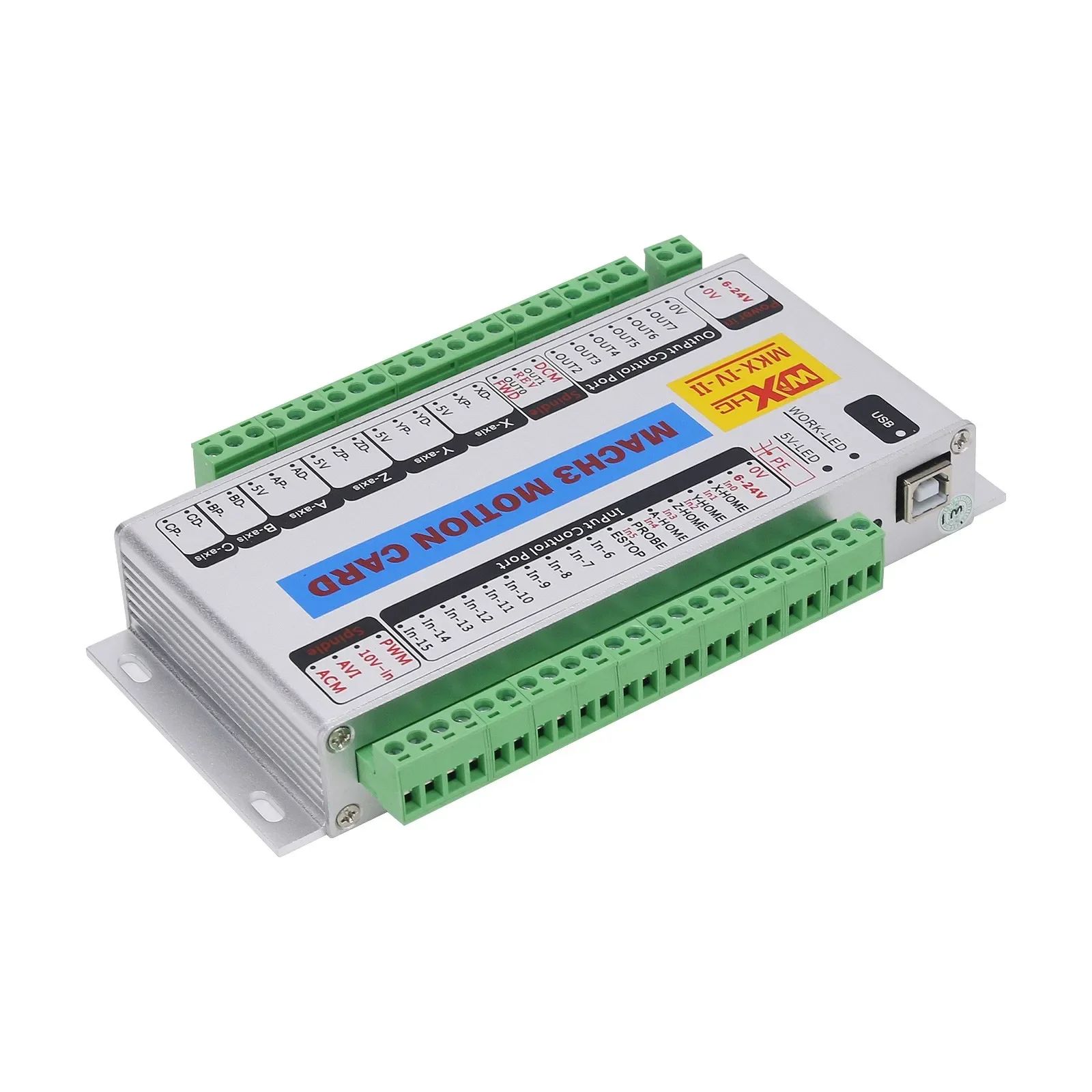 MK4-IV Mach3 Motion Card 4-sAx - Breakout Board Mach3 のレビューと価格